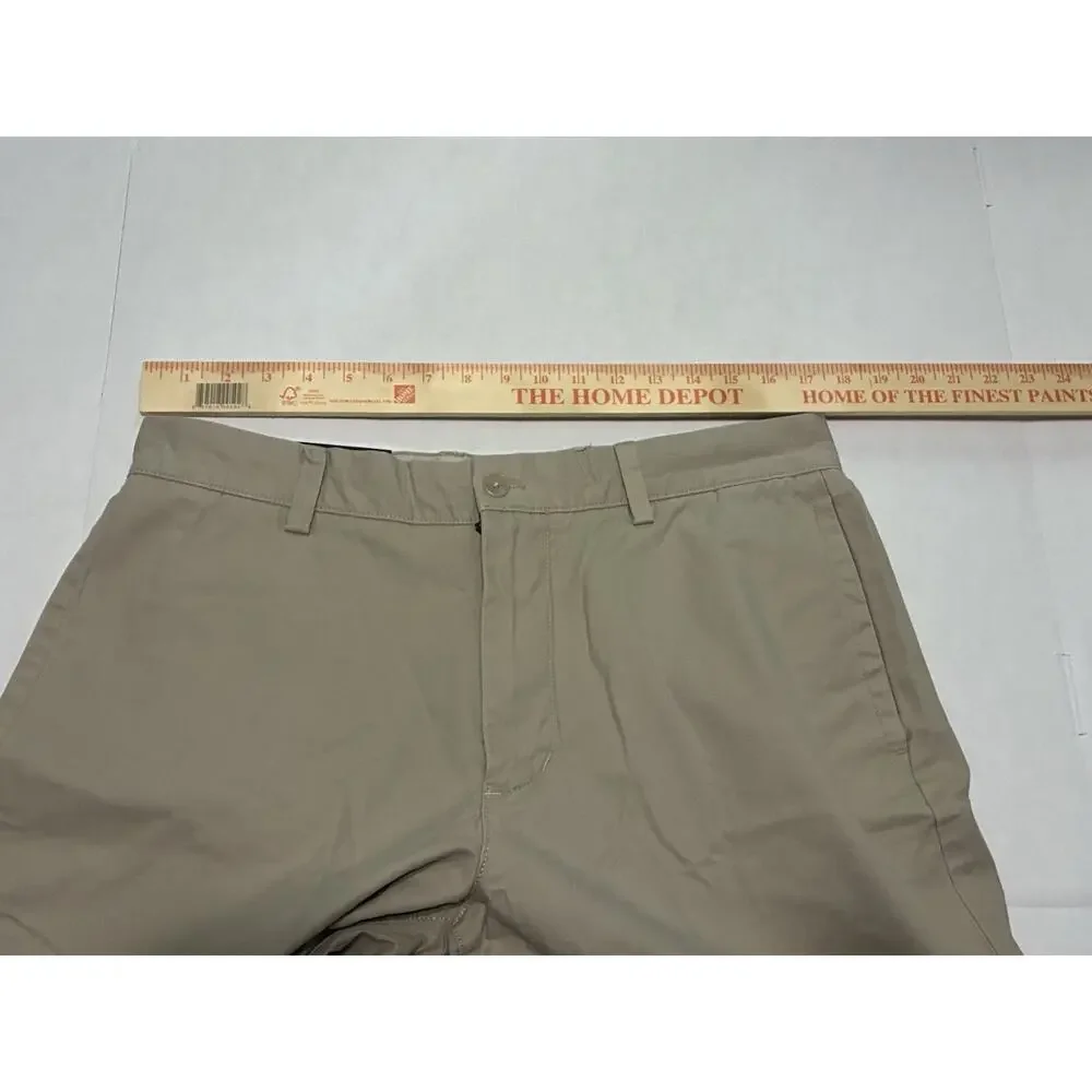 Banana Republic Men's 34 Khaki Chino Shorts 9” Inseam